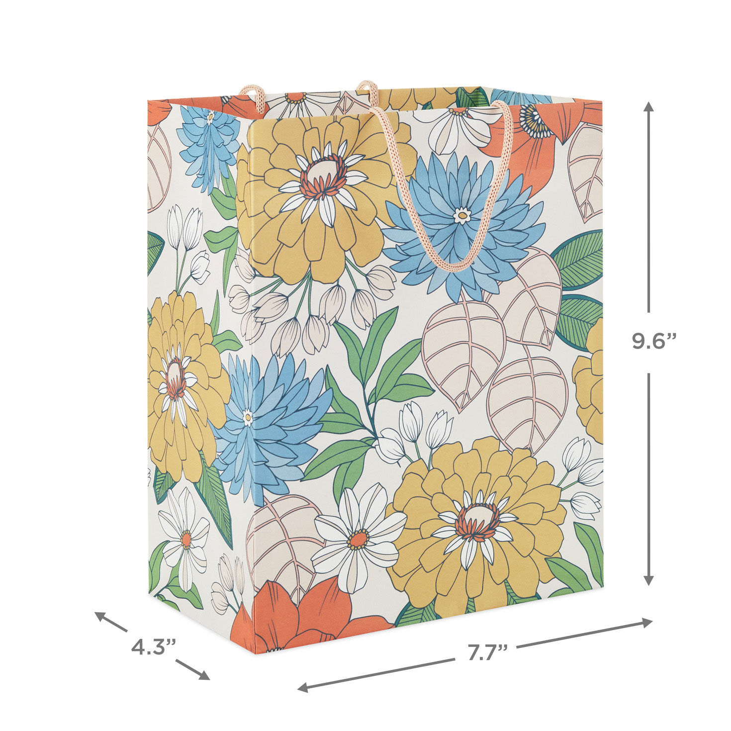 9.6" Mod Blossoms Medium Gift Bag for only USD 3.99 | Hallmark