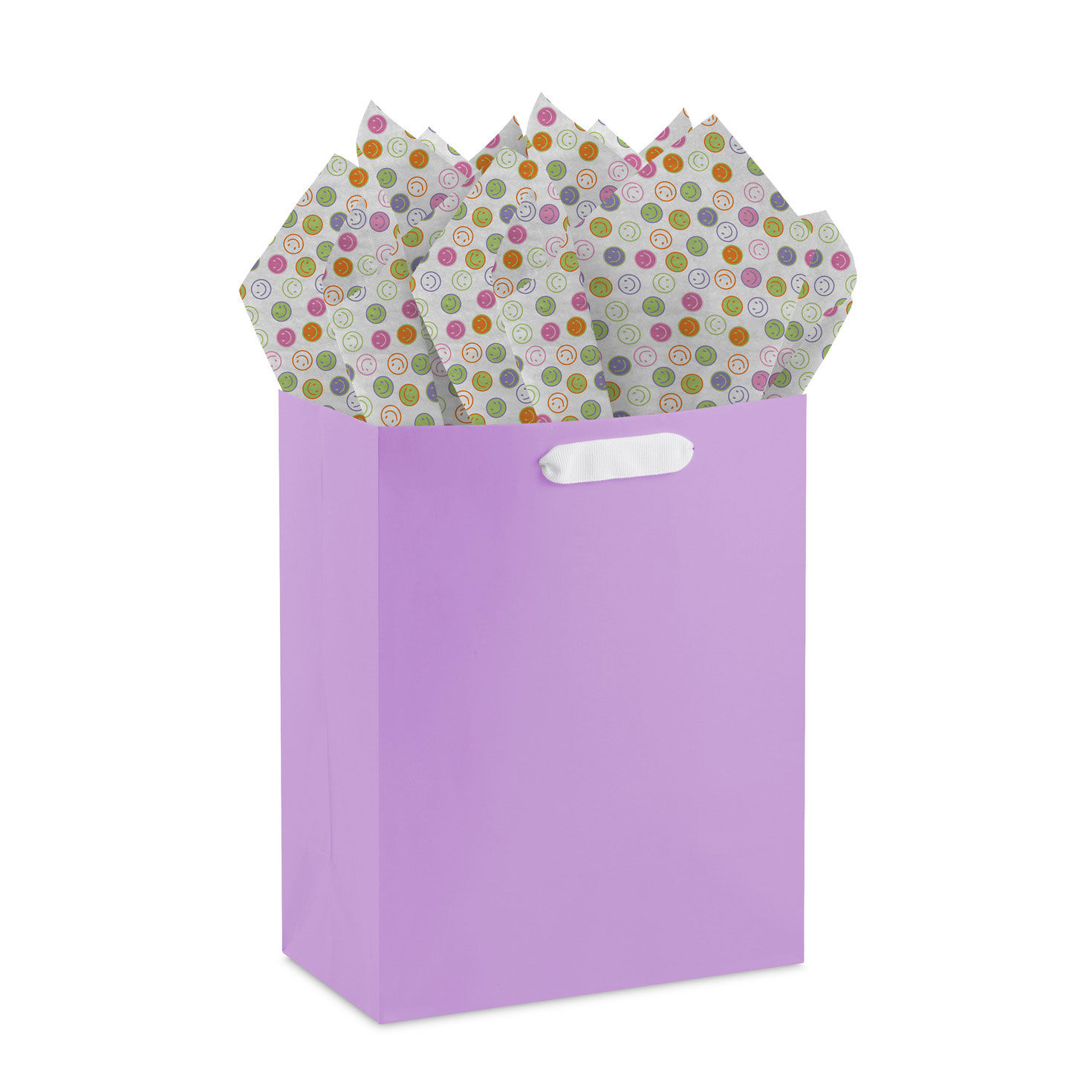 Colorful Happy Faces Tissue Paper Pack in use image number 5