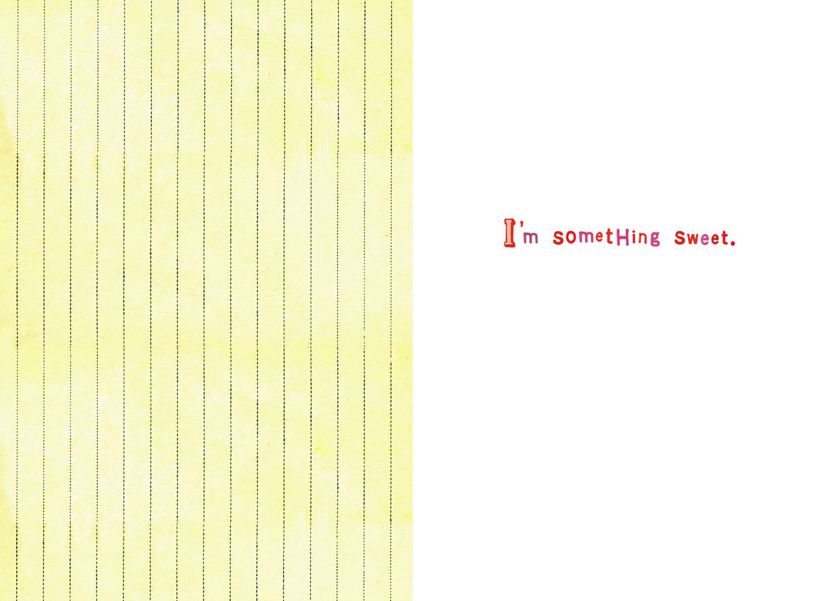 Do Something Funny Sweetest Day Card