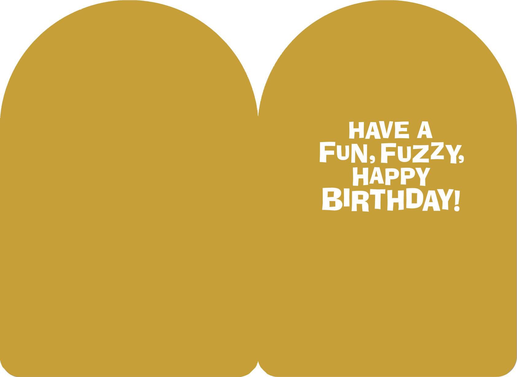 Star Wars™ Chewbacca™ Wookiee™ Wishes Birthday Card
