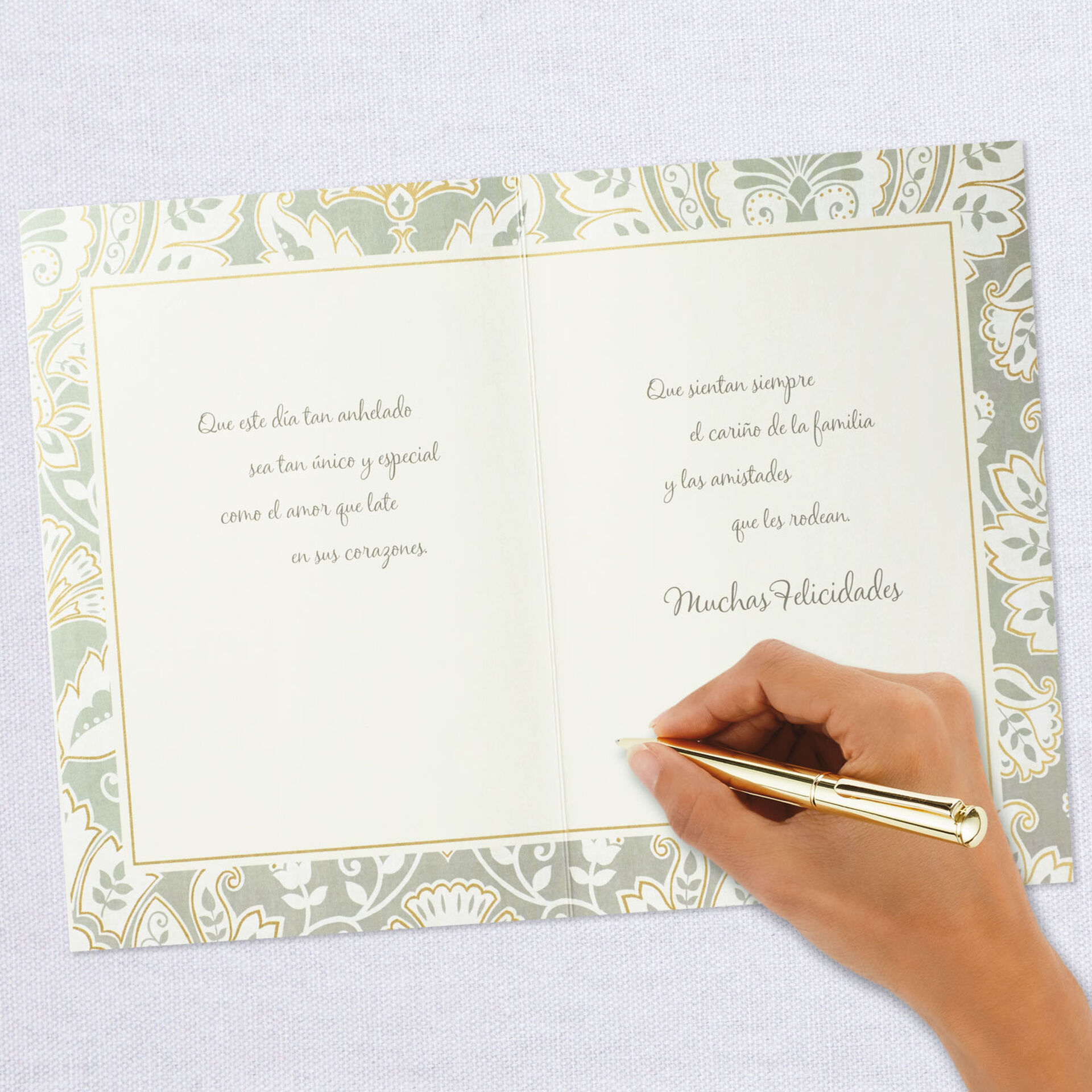 Lifetime of Love SpanishLanguage Wedding Card Greeting Cards Hallmark