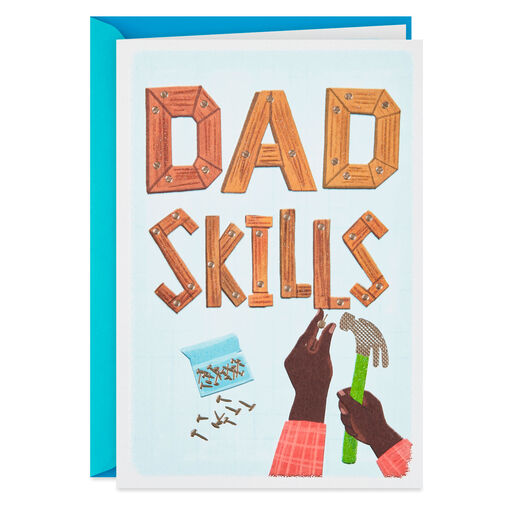 Dad Skills Father's Day Card, 