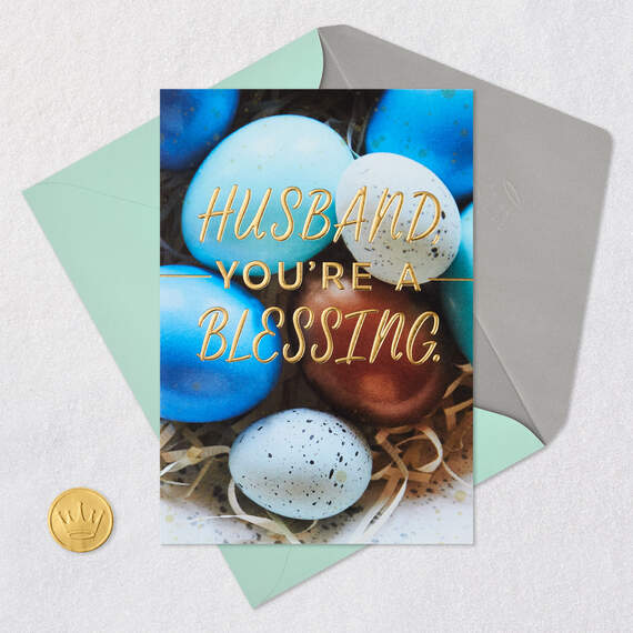 You're a Blessing to Me Easter Card for Husband, , large image number 5