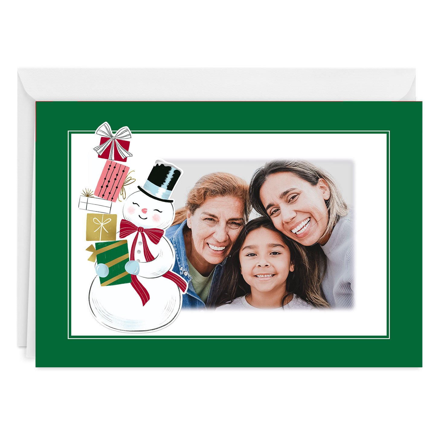 Vintage Snow Man Custom Holiday Card for only USD 4.99 | Hallmark