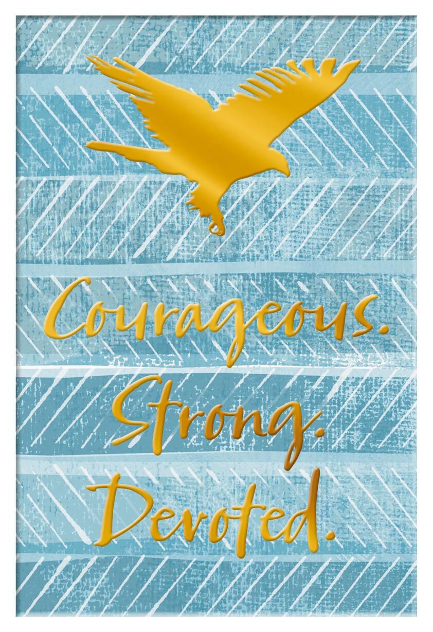 Golden Eagle American Heroes Military Deployment Card