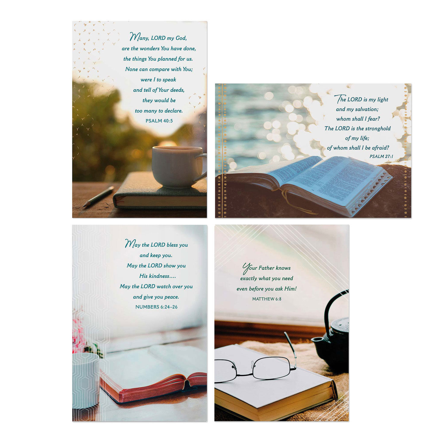 Serene Moments Assorted Religious Praying for You Cards, Box of 12