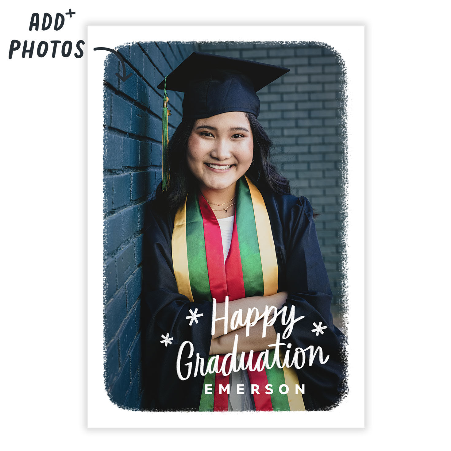 White Frame Graduation eCard, , large image number 2