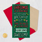 Red and Green Lettering Gift Card Holder Christmas Card Signing card image number 6