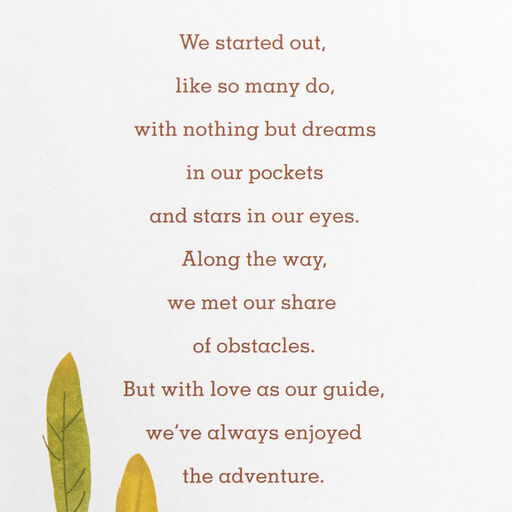 Adventurous Journey Anniversary Card for Husband, 