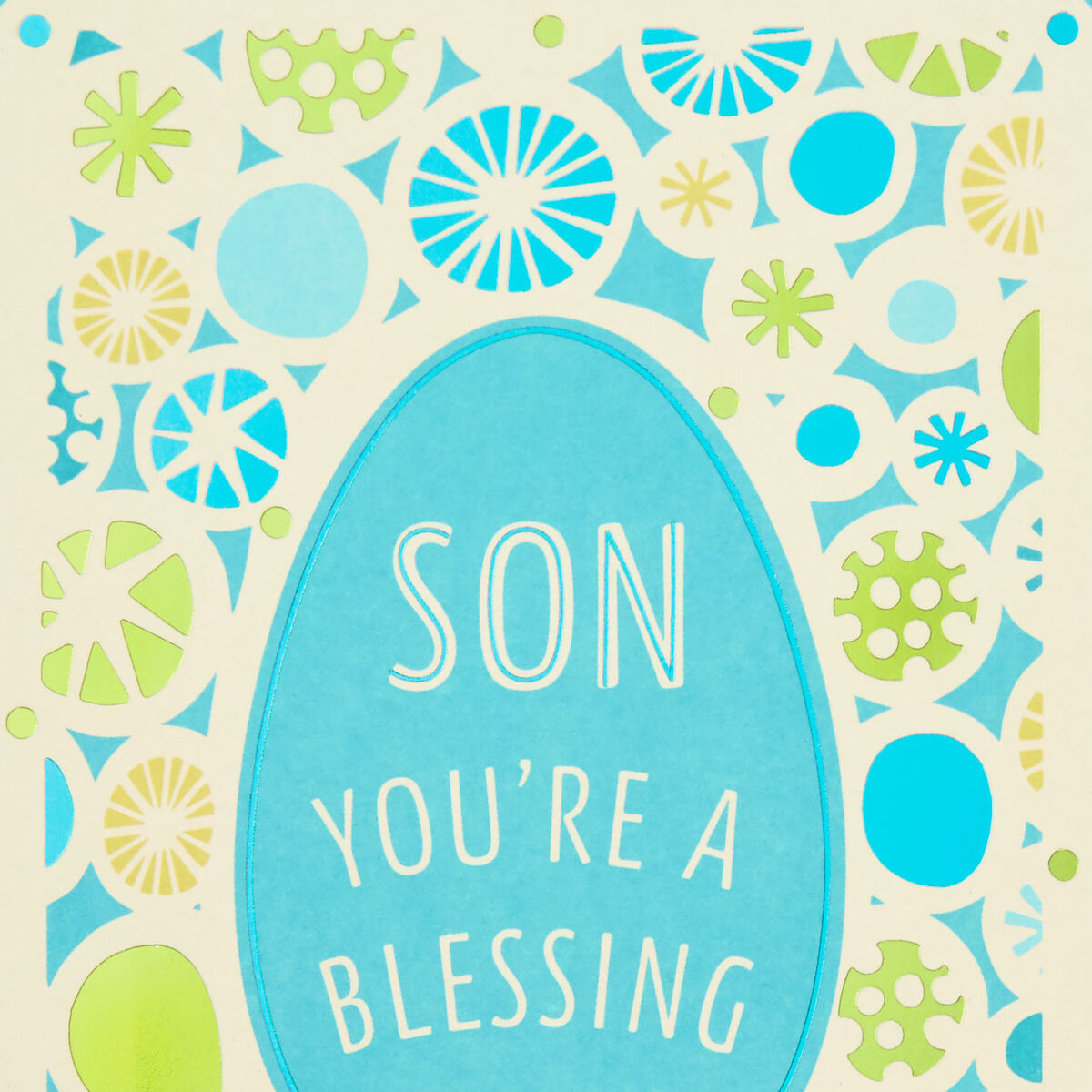 We're Blessed to Have You Easter Card for Son Greeting Cards Hallmark