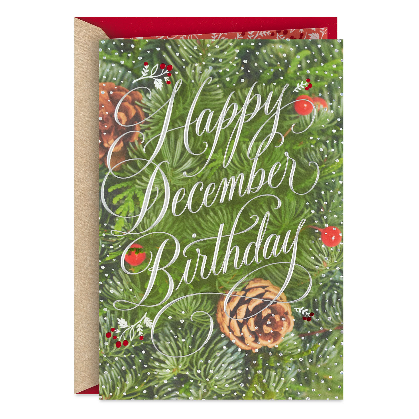 Celebrating the Season and You December Birthday Card