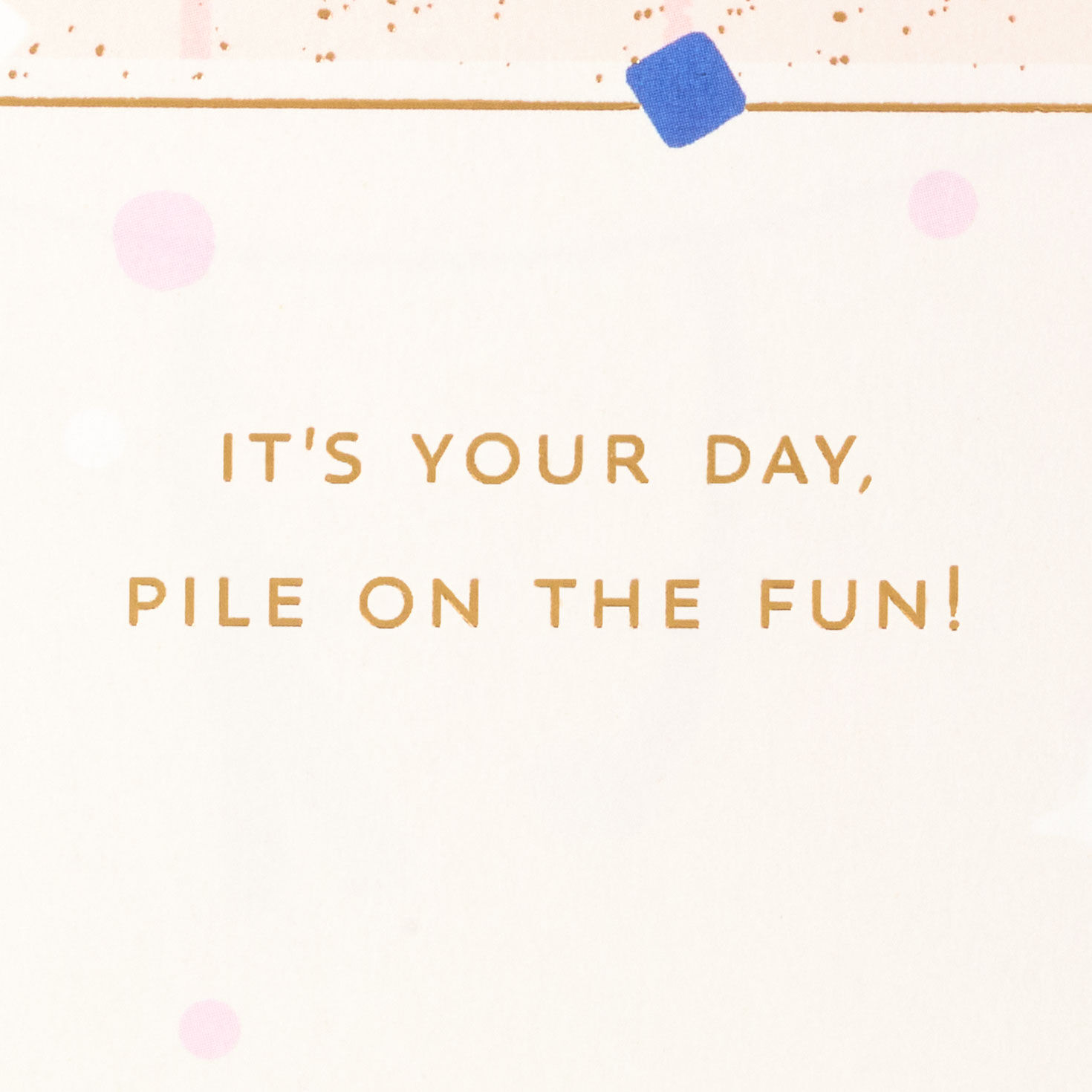 Jumbo Pile on the Fun Cake and Balloons 3D Pop-Up Birthday Card, , large image number 3