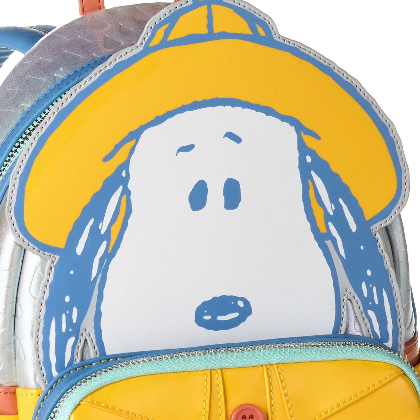 Loungefly Peanuts Mini Backpack closeup view image number 3