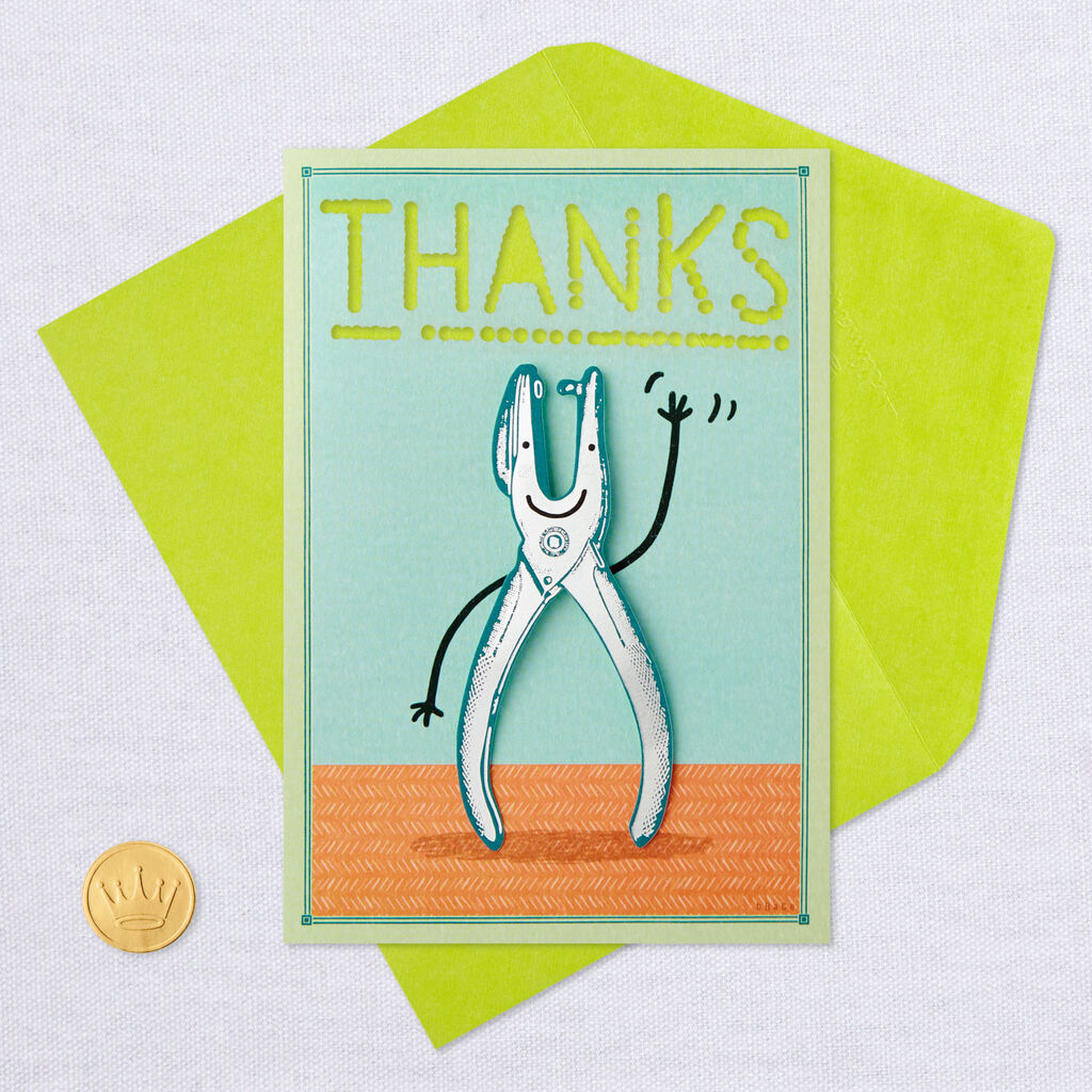 Ff Thank You Card 6218 Eco Carmel