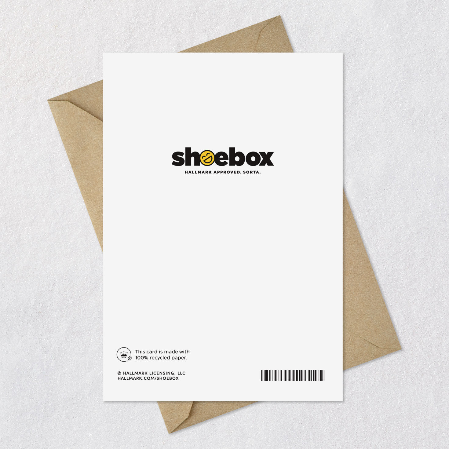 Woman Doing Yoga Funny Birthday Card for Her Card Back with Envelope image number 7