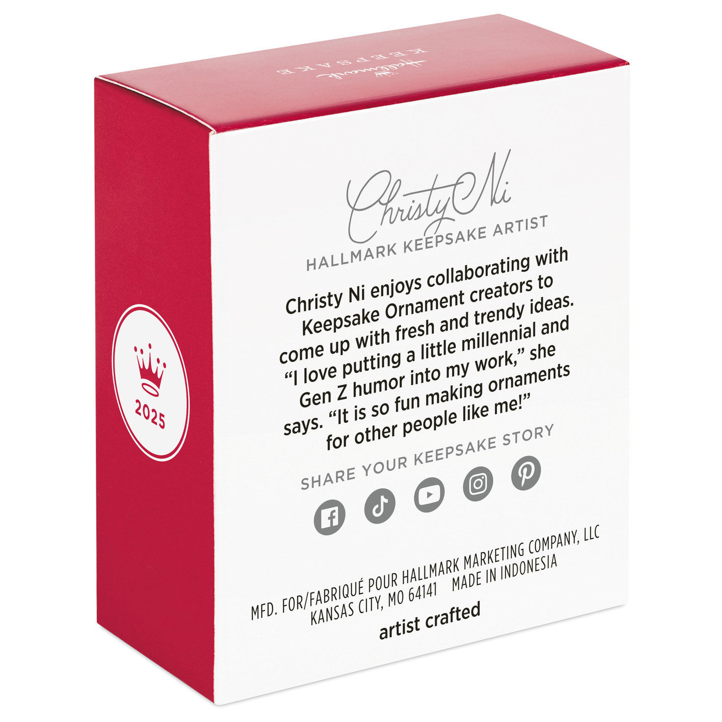 Mini A Teeny Sip Ornament, 1", , large image number 8