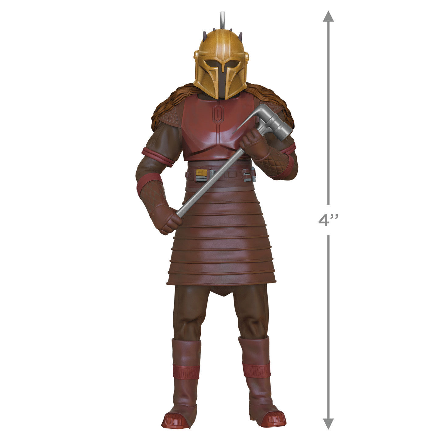 Star Wars Mandalorian Armorer Keepsake Ornament measurement image number 3