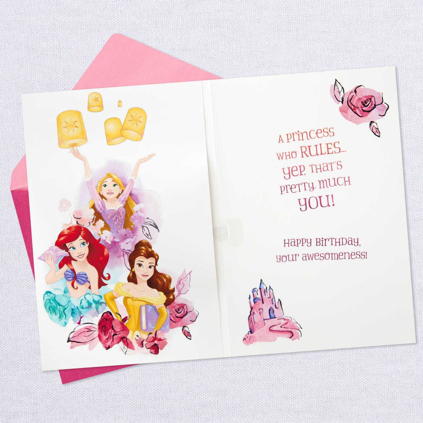 Disney Princess Your Awesomeness Musical Birthday Card for only USD 5.99 | Hallmark