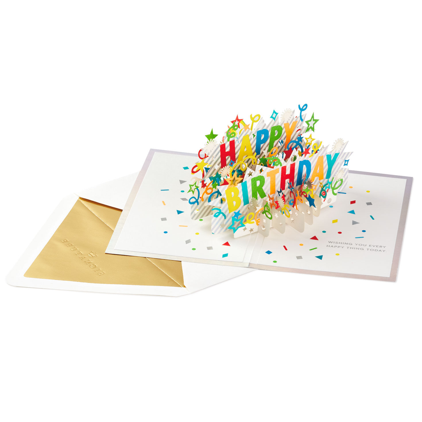 Happy Birthday Cake 3D Pop-Up Birthday Card, , large image number 2