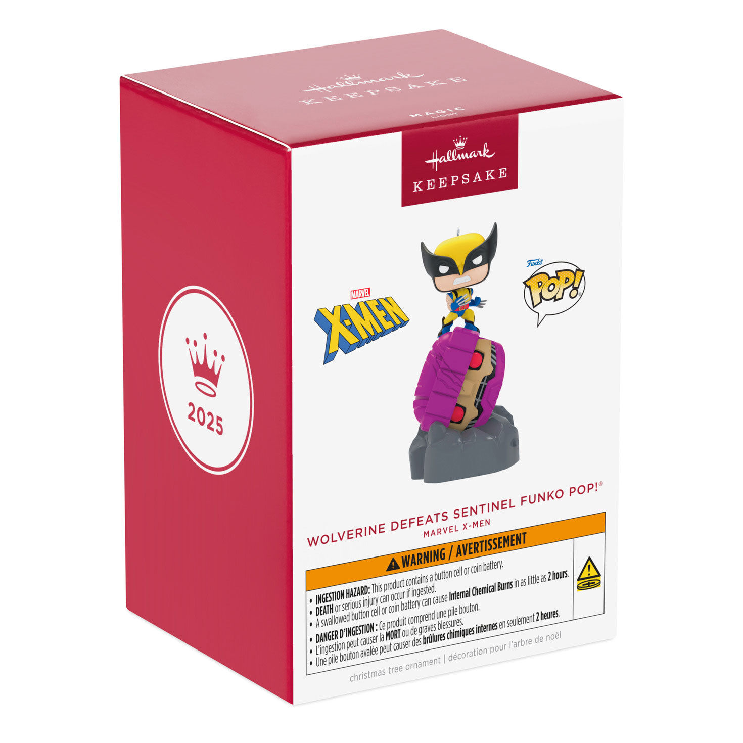Marvel X-Men Wolverine Defeats Sentinel Funko POP!® Ornament