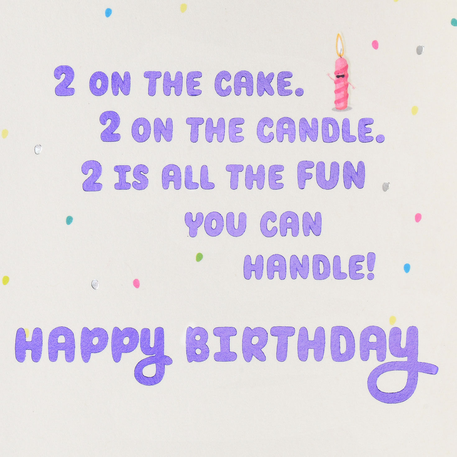 All the Fun 2nd Birthday Card, , large image number 3