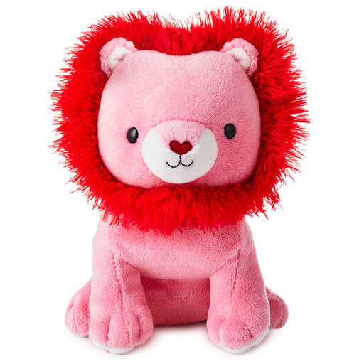 Wild Thing Pink Lion Stuffed Animal, 7", 