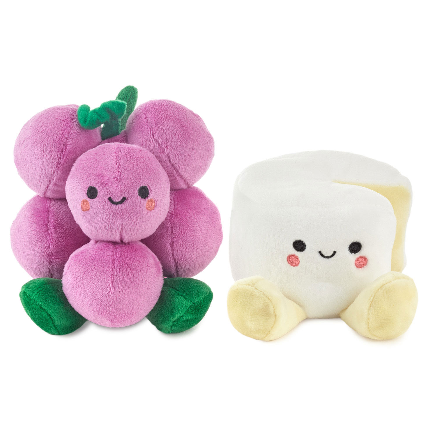 Better Together Grapes and Cheese Magnetic Plush, 5.75" for only USD 16.99 | Hallmark
