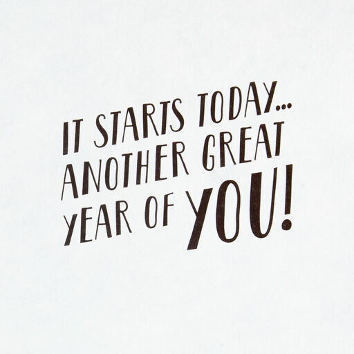 UNICEF Another Great Year of You Birthday Card, 