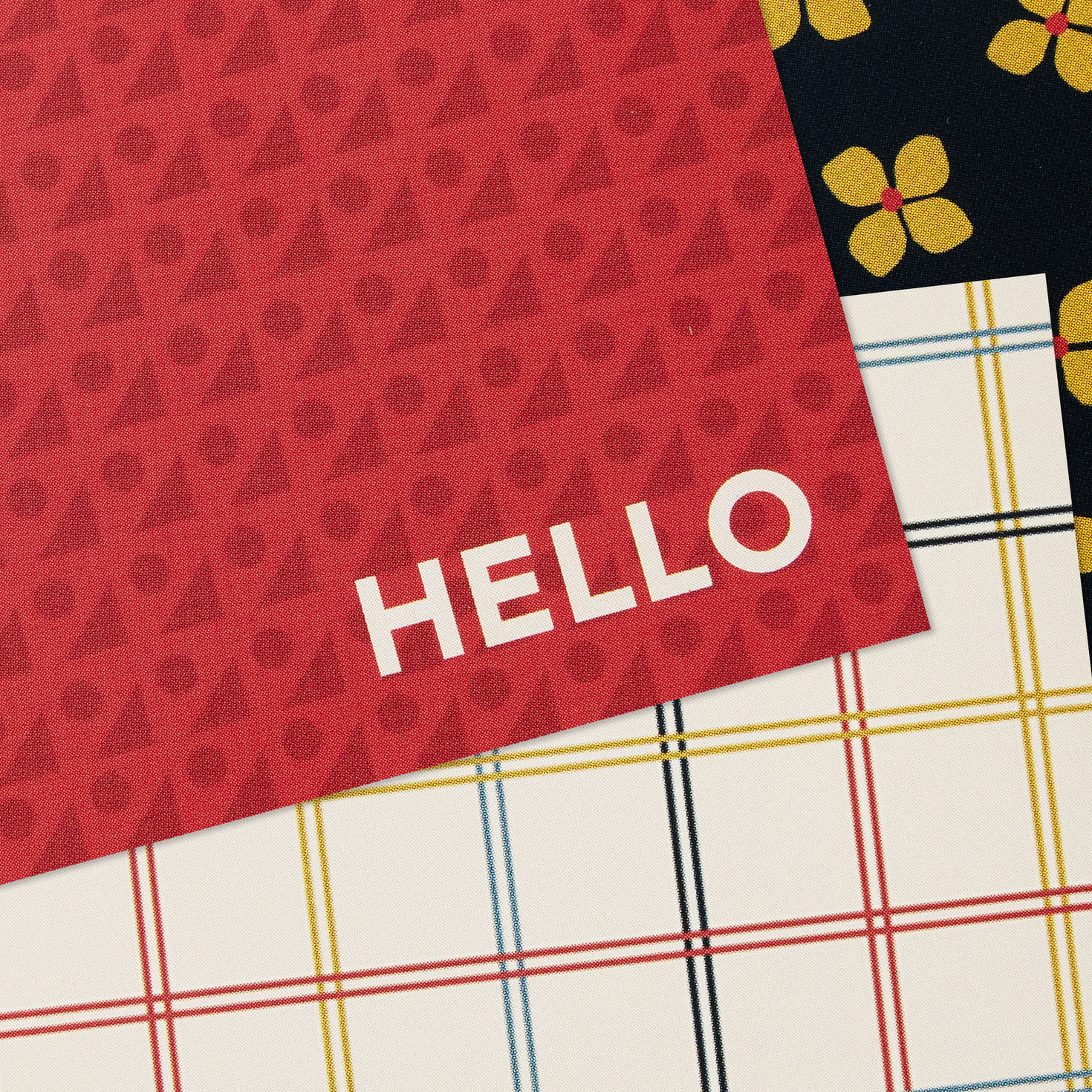 Happy Day Blank Mini Note Cards Assortment Pack closeup card fronts image number 6