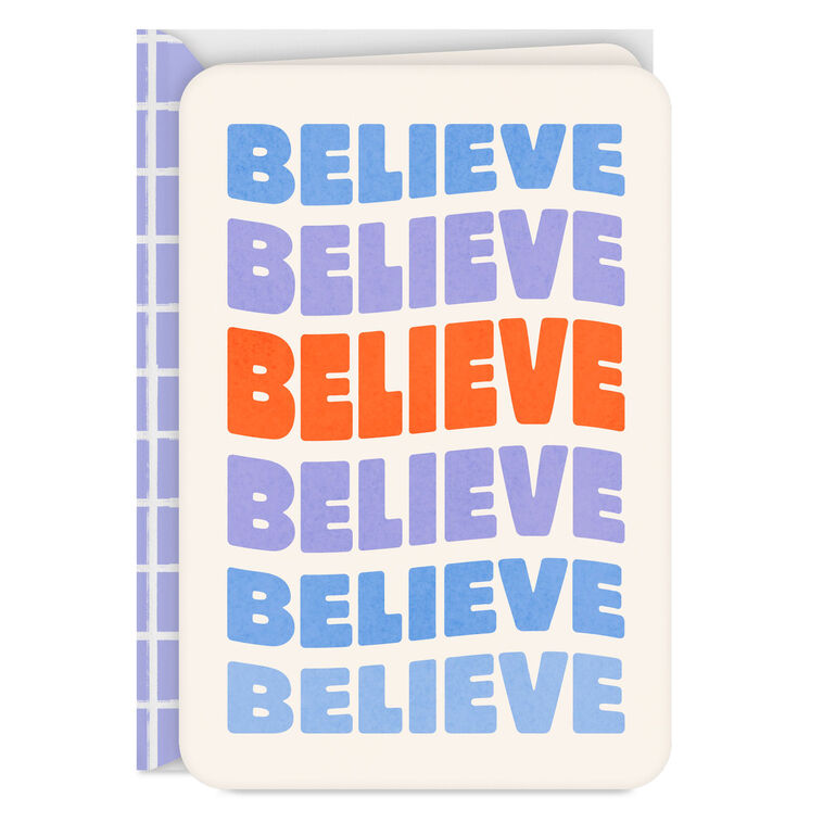 Believe the Best Is Yet to Come Encouragement Card