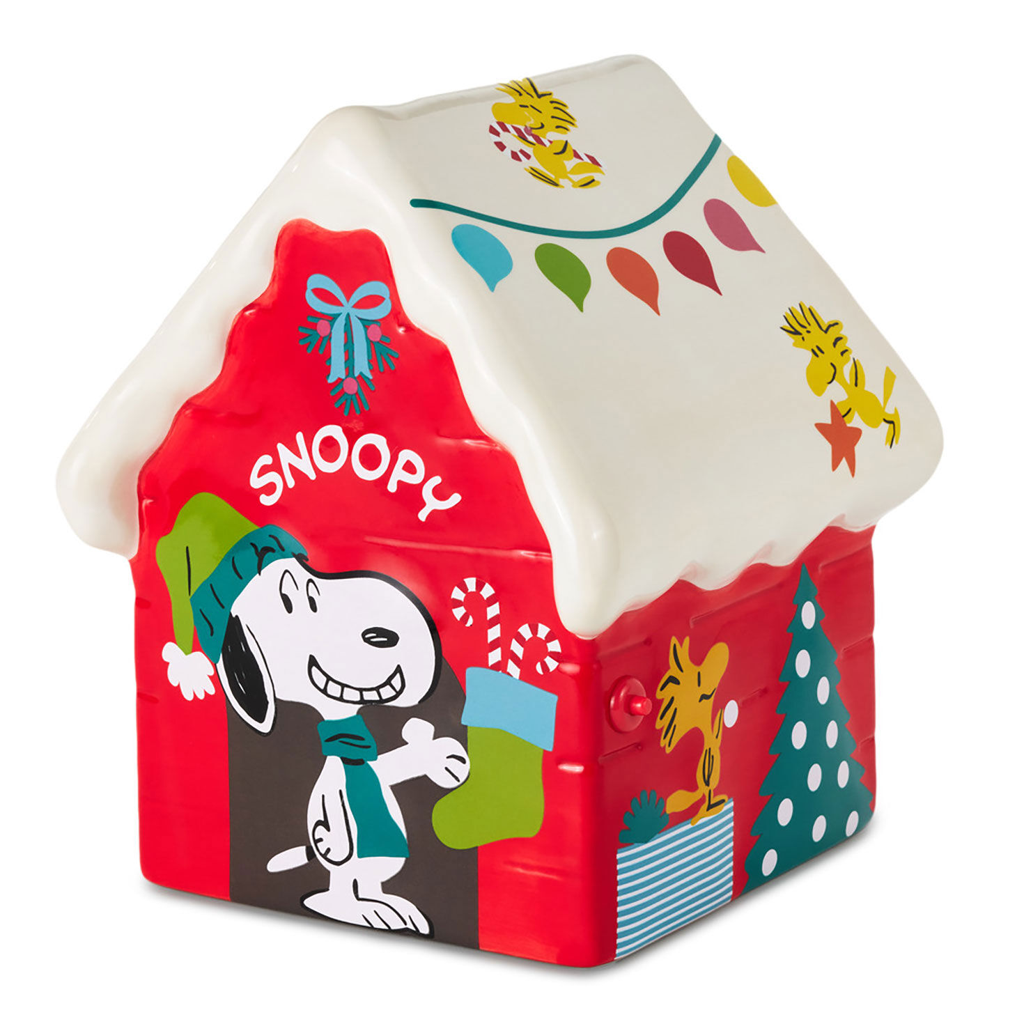 Peanuts® Snoopy's Doghouse Figurine With Sound, 8"