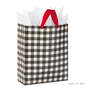15.5" Buffalo Check Extra-Large Christmas Gift Bag With Tissue Paper, , large image number 5