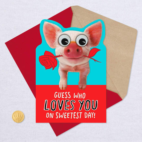 Guess Who Loves You Funny Sweetest Day Card, , large image number 5