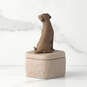 Willow Tree Dark Brown Dog Figurine Keepsake Box, , large image number 3