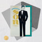 Groom in Tuxedo Son Wedding Card  image number 5