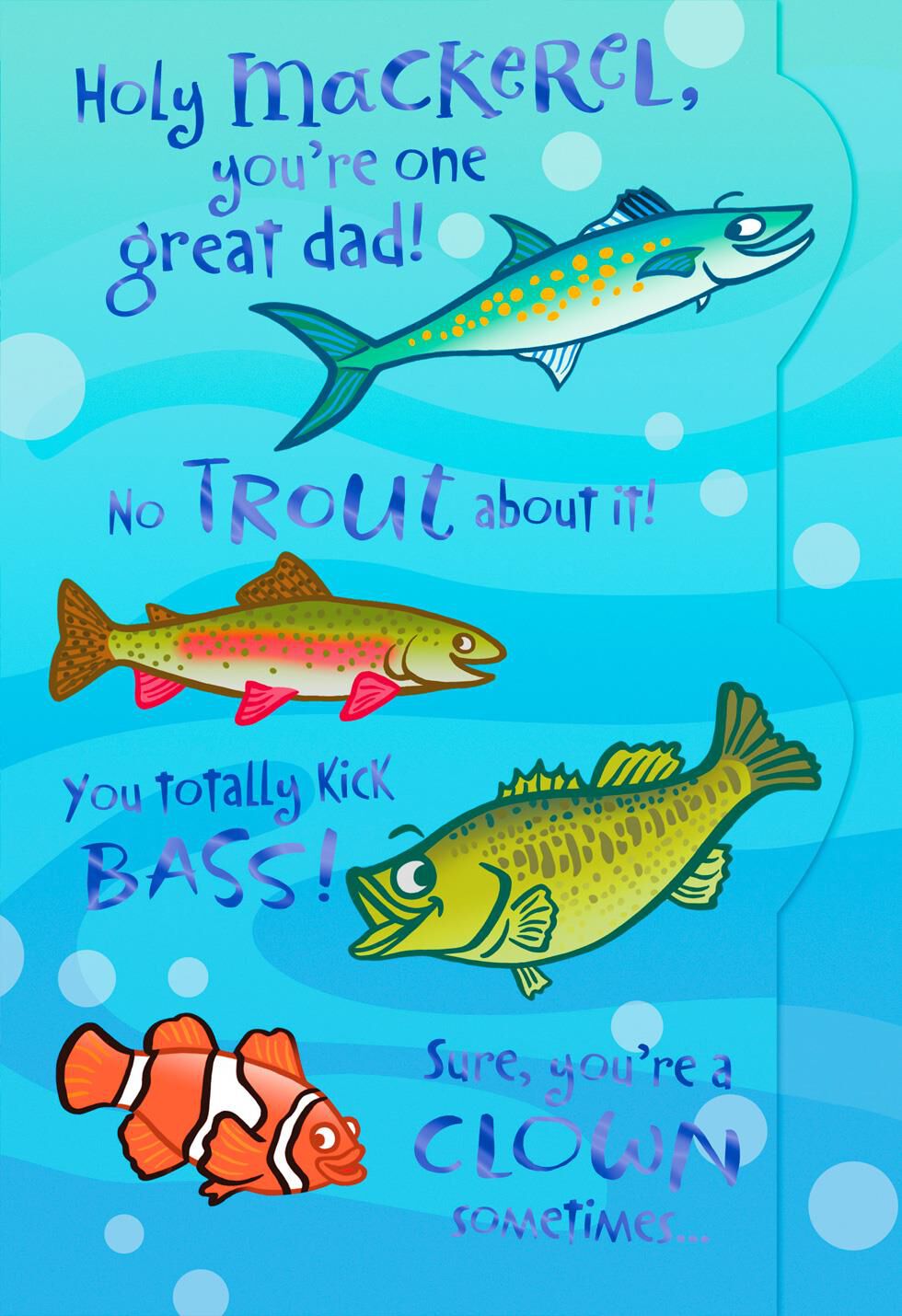 No Fish Story Father's Day Card