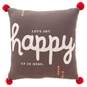 Happy Large Pillow, , large image number 1