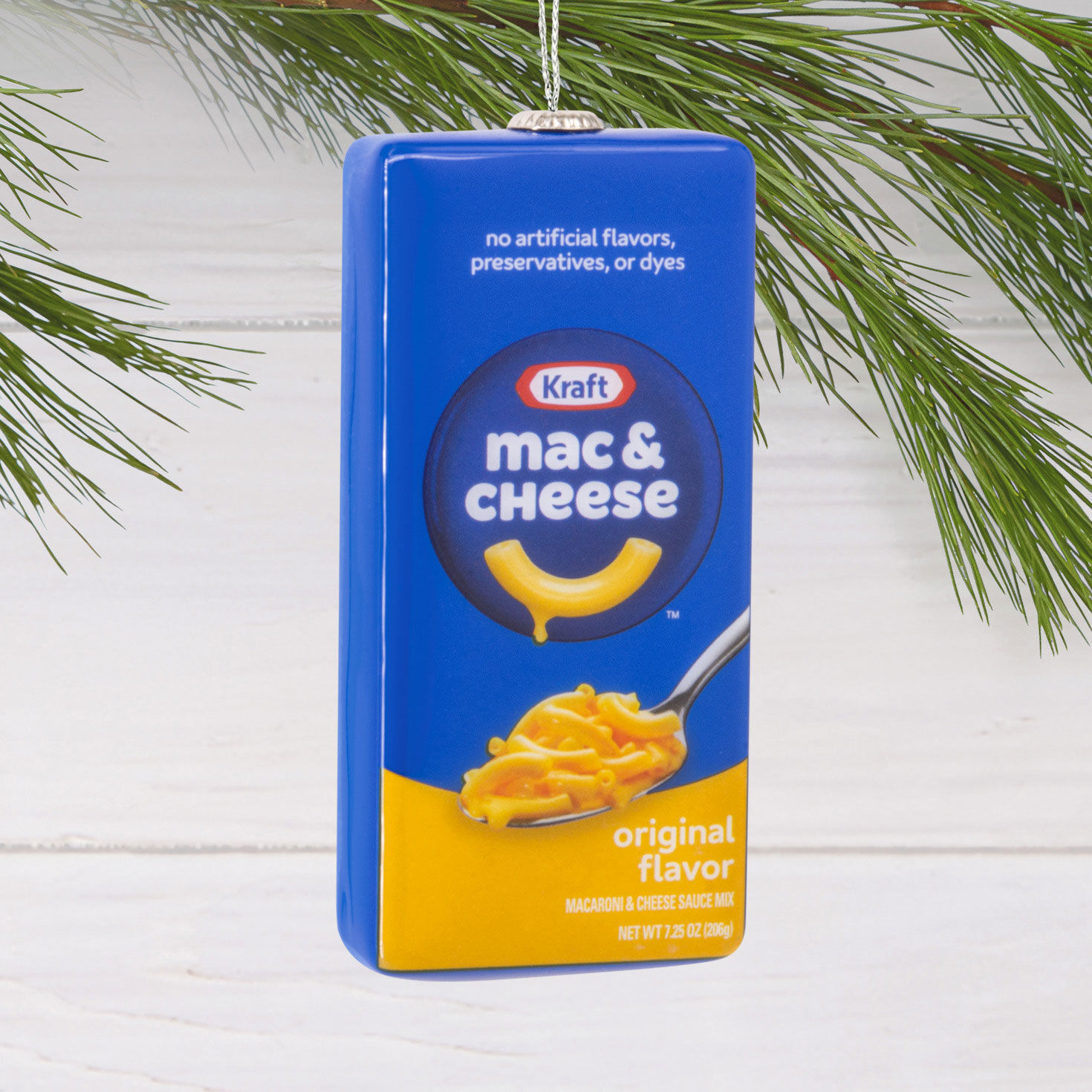 Kraft Mac & Cheese Box Shatterproof Hallmark Ornament for only USD 9.49 | Hallmark