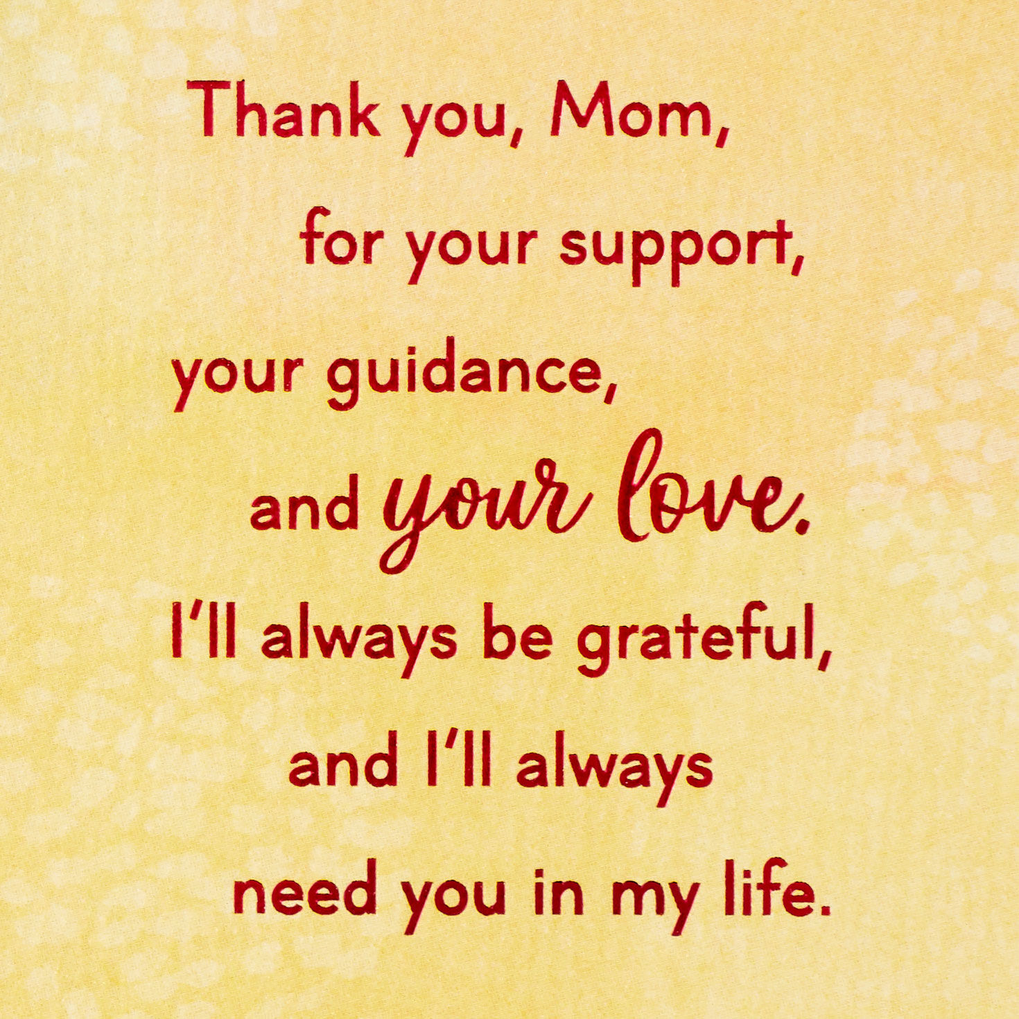 You've Always Been There for Me Birthday Card for Mom, , large image number 3