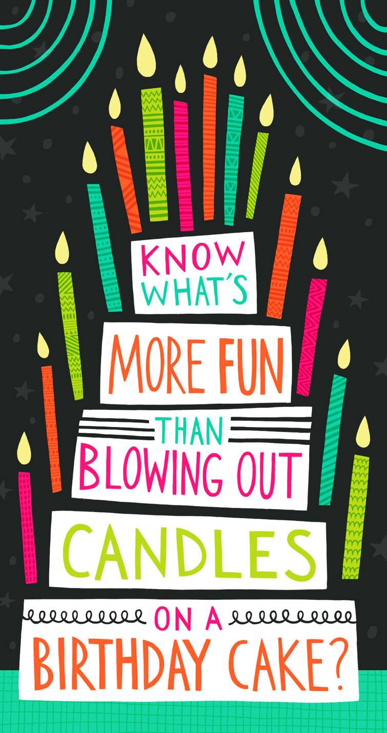 Blow This Money Holder Birthday Card