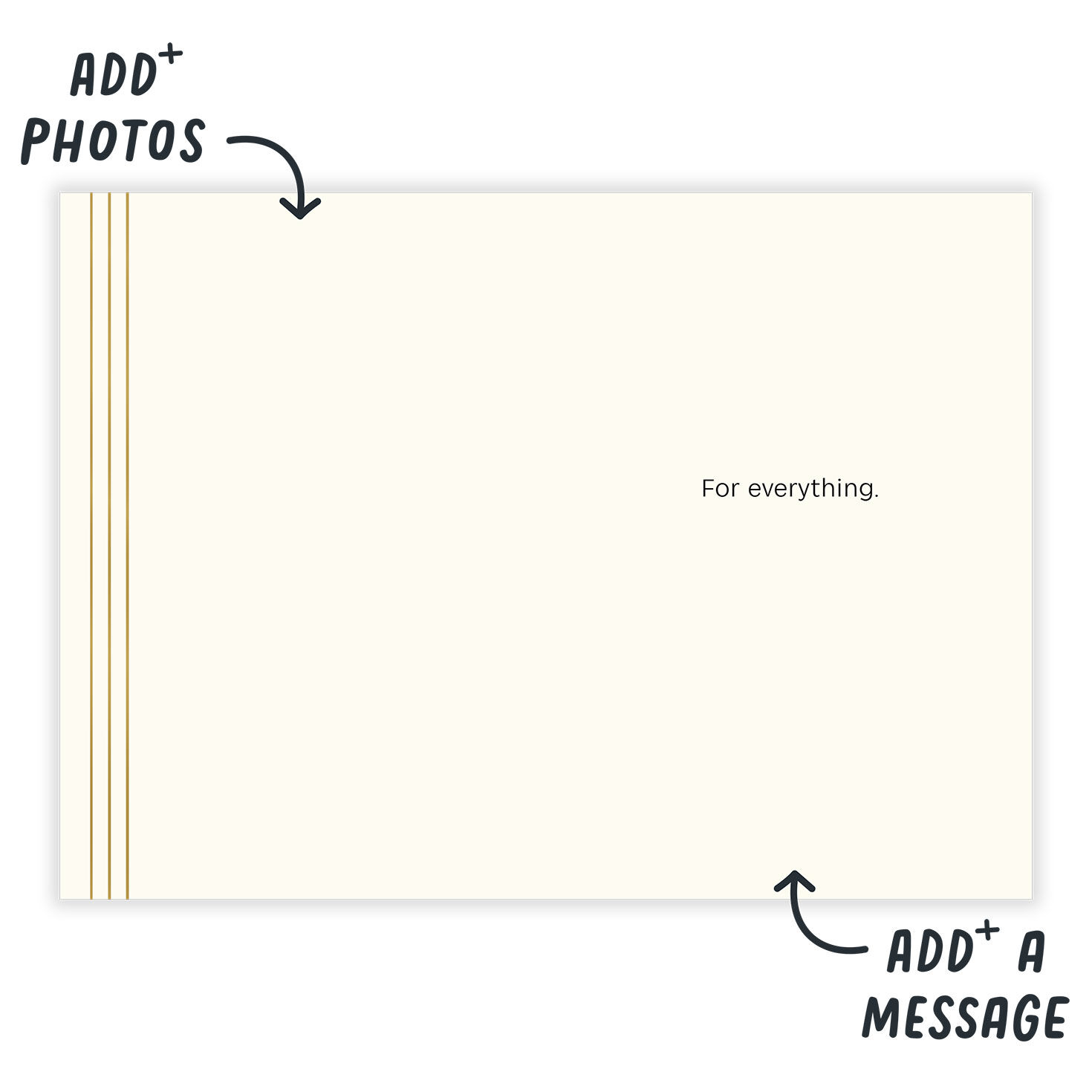 Modern Gold and Gray Thank-You eCard, , large image number 3