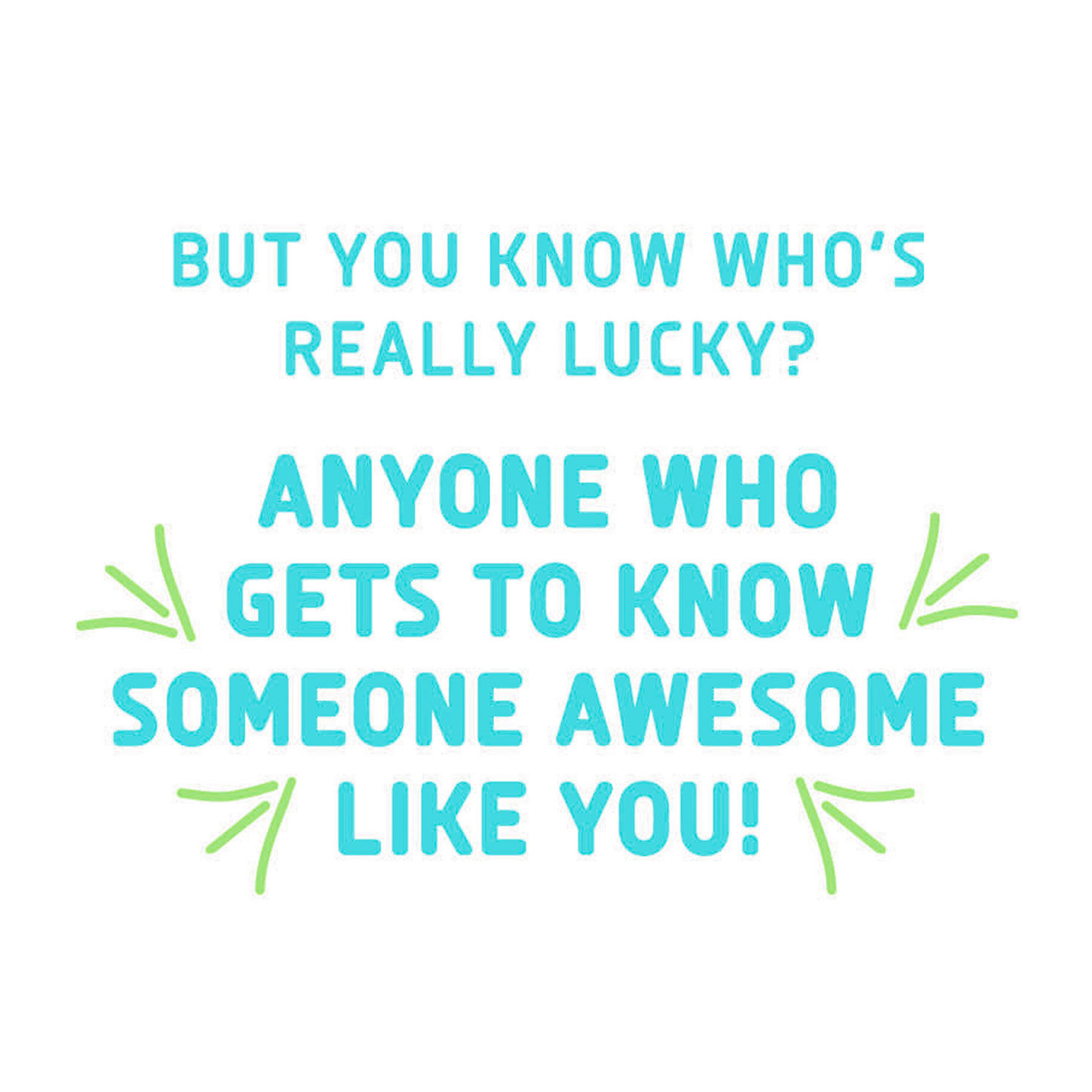 Lucky to Know You 13th Birthday Card, , large image number 2