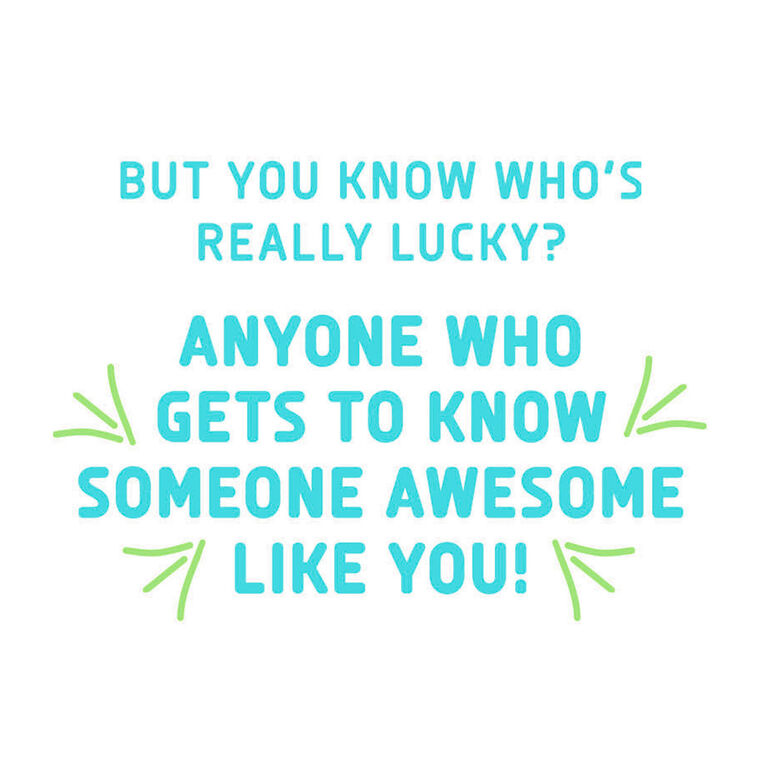 Lucky to Know You 13th Birthday Card, , large image number 2