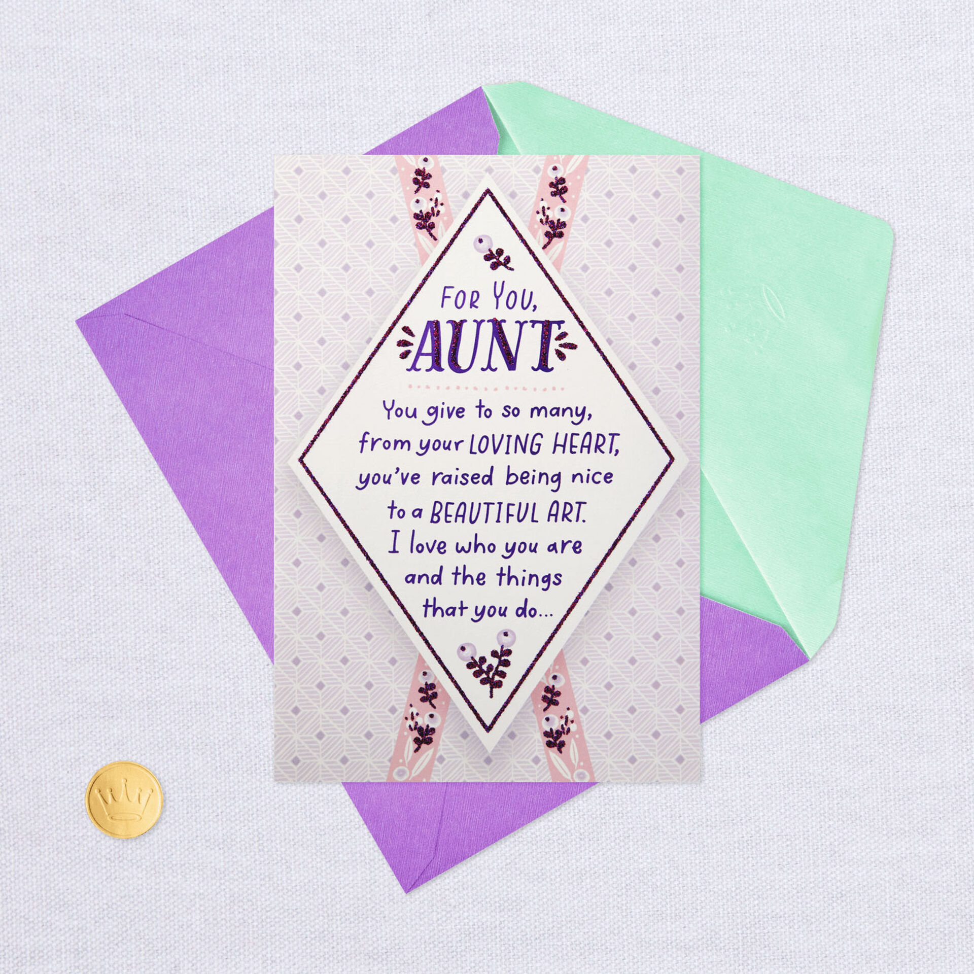 Your Loving Heart Mother's Day Card for Aunt - Greeting Cards - Hallmark