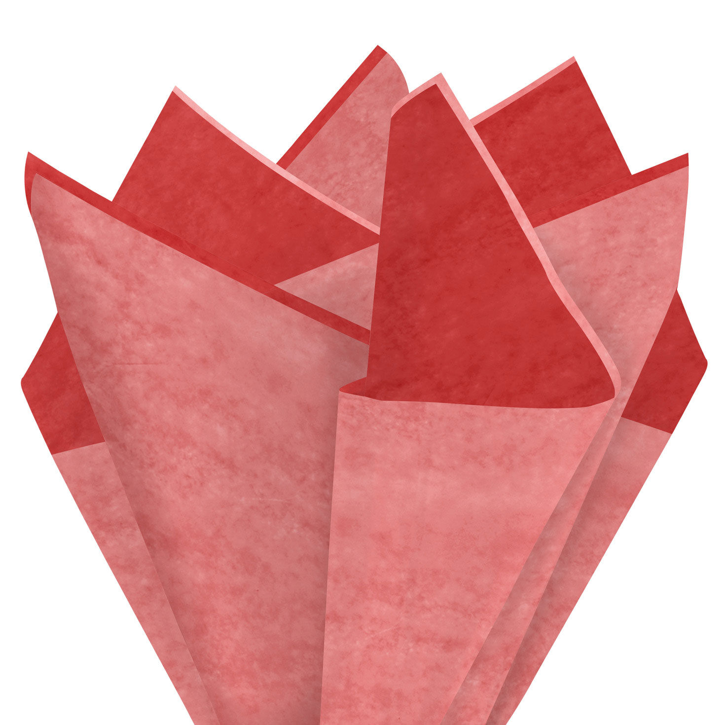 Solid Red-Orange/Coral/Pink 3-Pack Assortment Tissue Paper, 12 sheets, Red-Orange/Coral/Pink, large image number 2