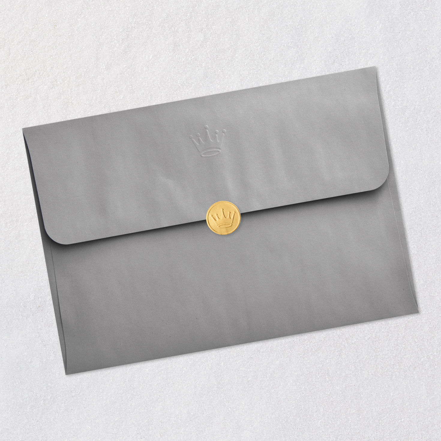 Spinning Graveyard Musical Halloween Pop-Up Card Envelope Back with Seal image number 11