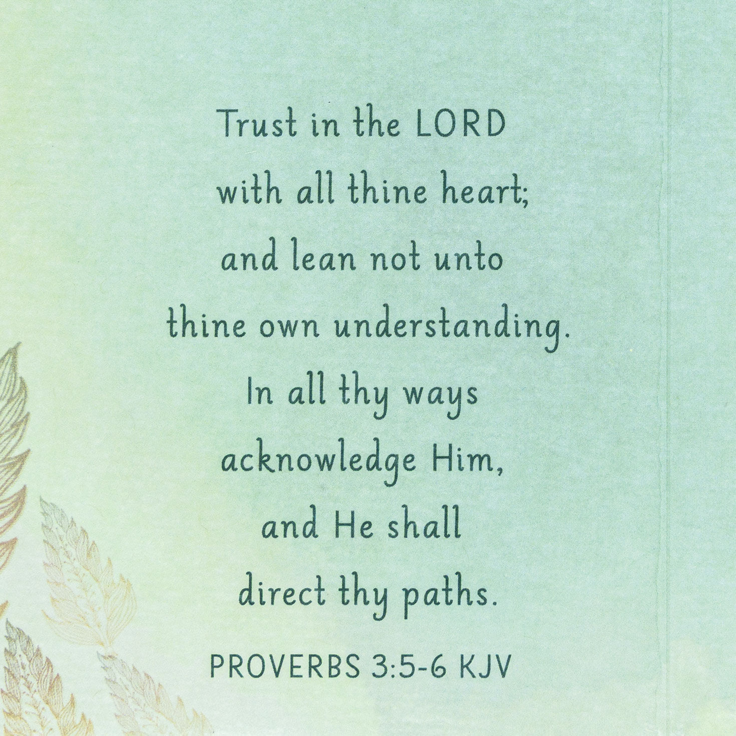 Sunny Field Religious Graduation Card scripture image number 3