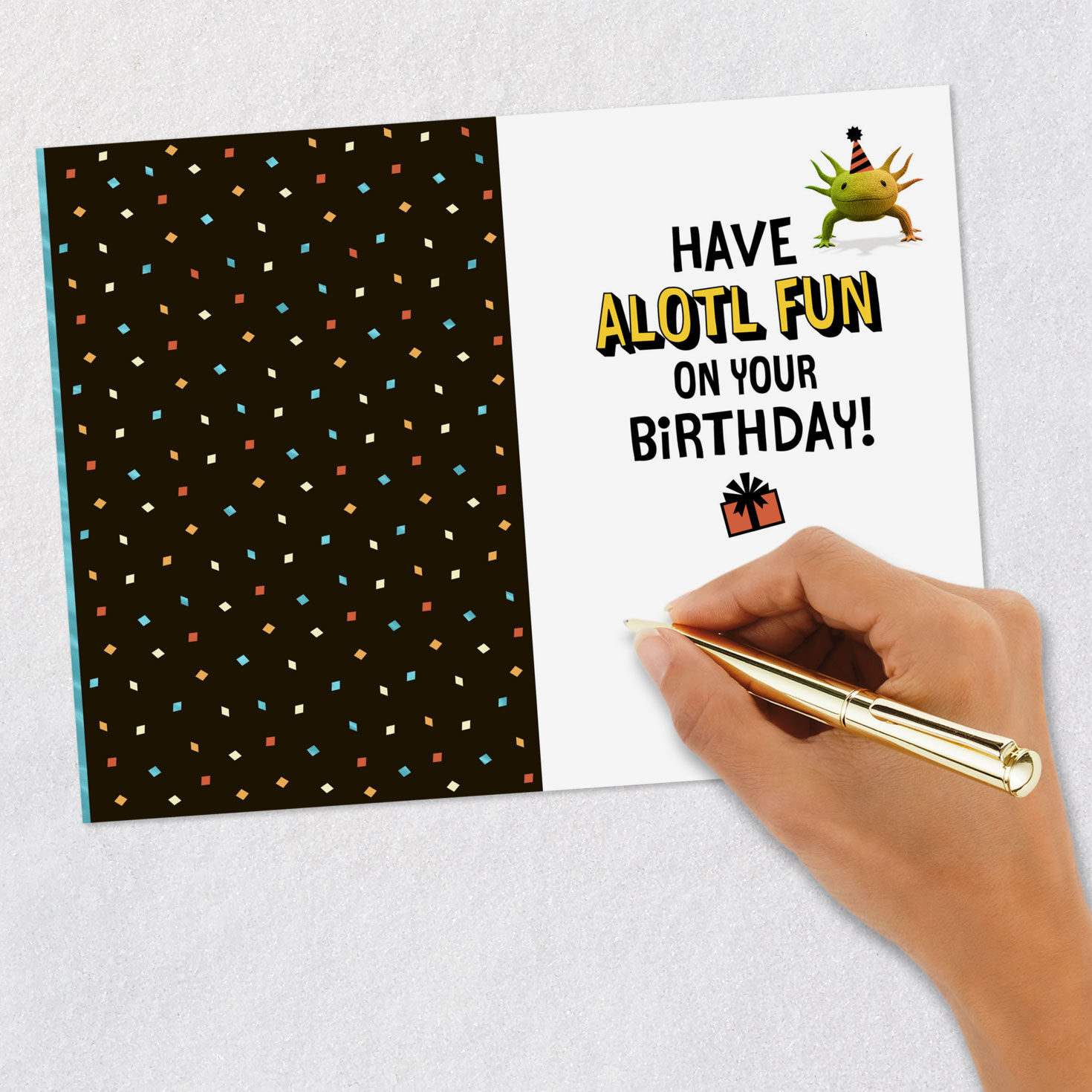 Axolotls in Party Hats Birthday Card for Kid for only USD 2.99 | Hallmark