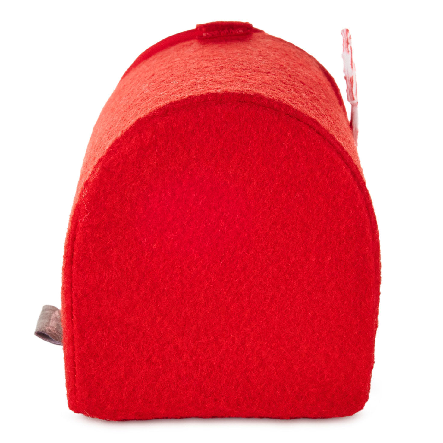 Red Felt Mailbox Gift Card Holder back image number 3