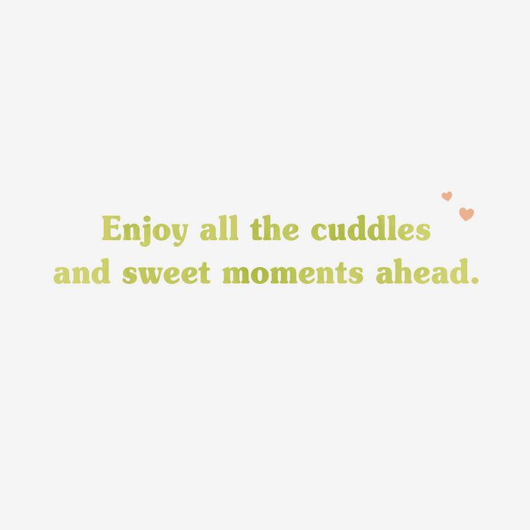 Promoted to Grandparents New Grandbaby Card Sentiment image number 2